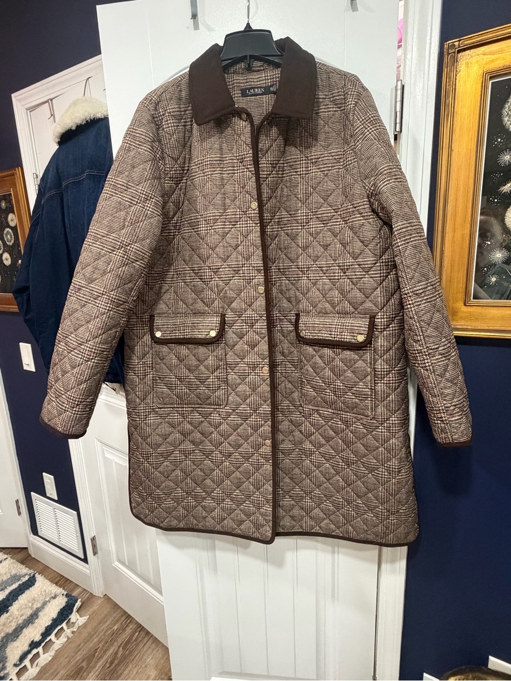 Ralph Lauren Plaid Barn Coat- NWOT - Picture 4 of 8